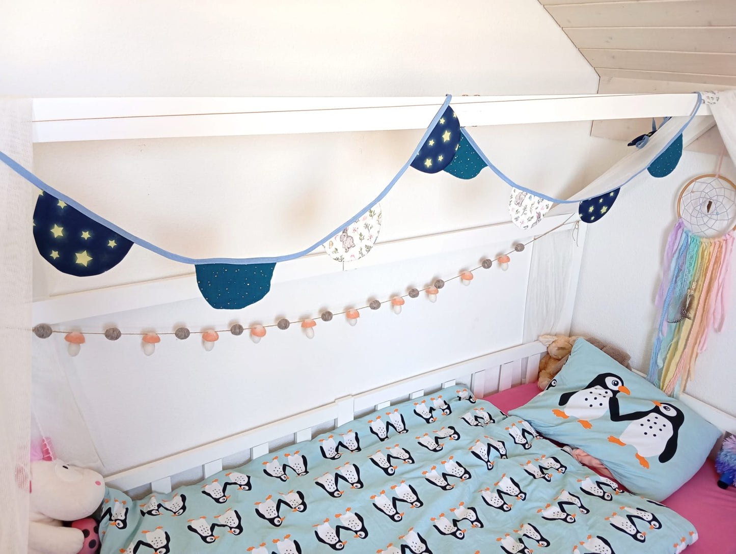 🎉 Wunderschöne Wimpelketten für kleine Wohlfühloasen! 🎉