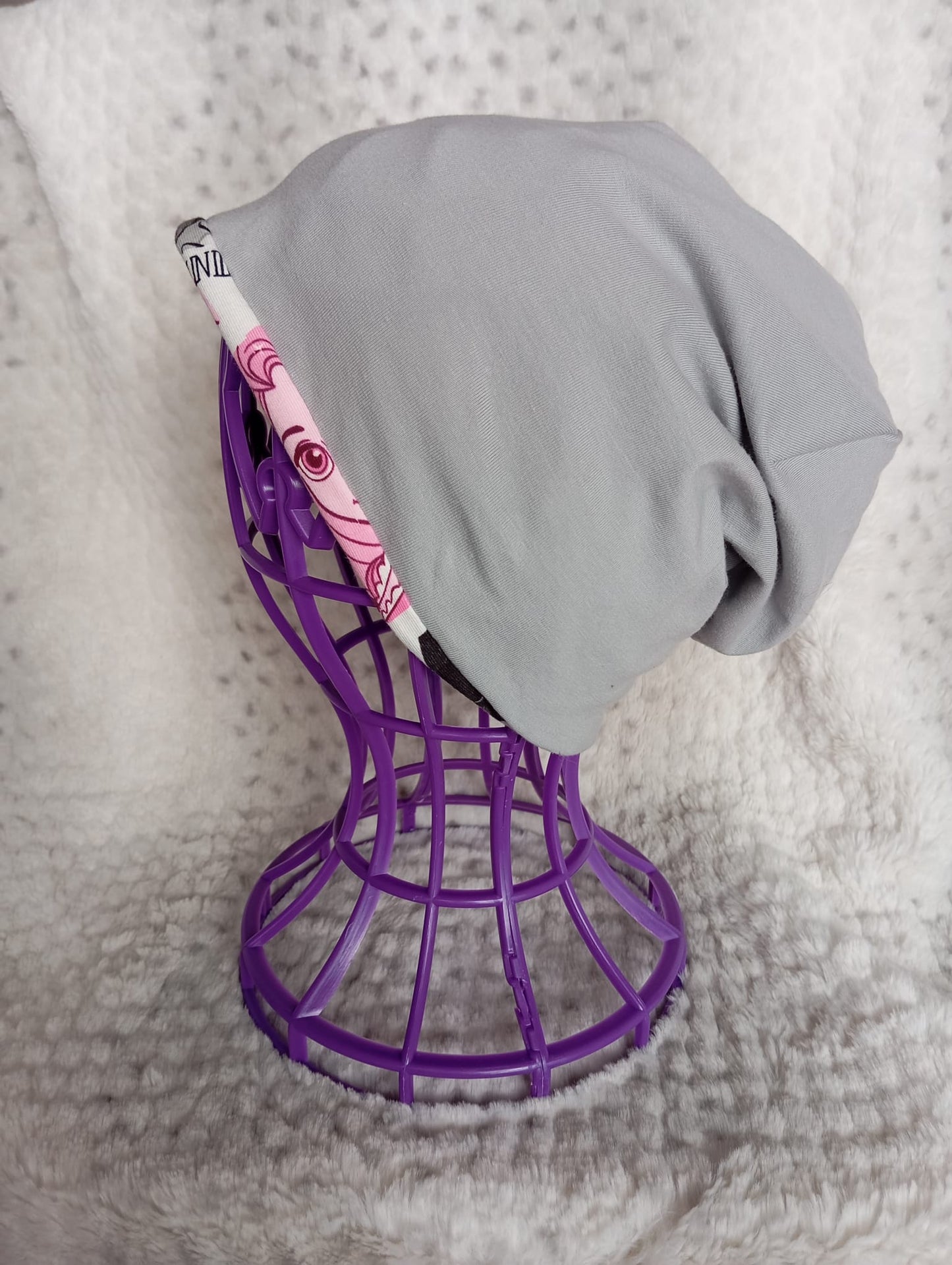 Wendebeanie aus Jersey